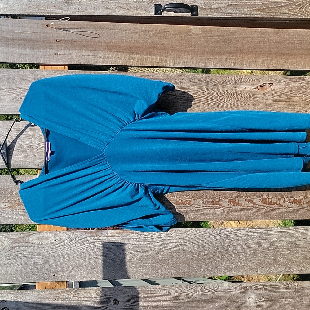 Flirty Mini Dress With Deep V